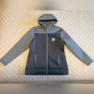 Army Black Knights Antigua Full Zip Hooded Jacket. Men's Sz.L